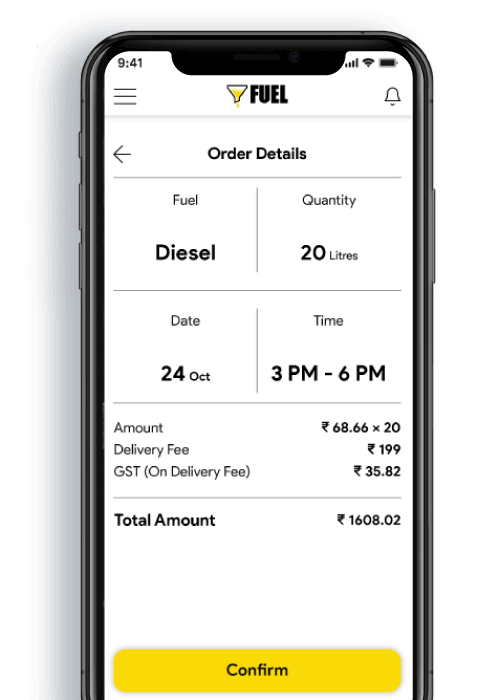 Fuel Delivery App